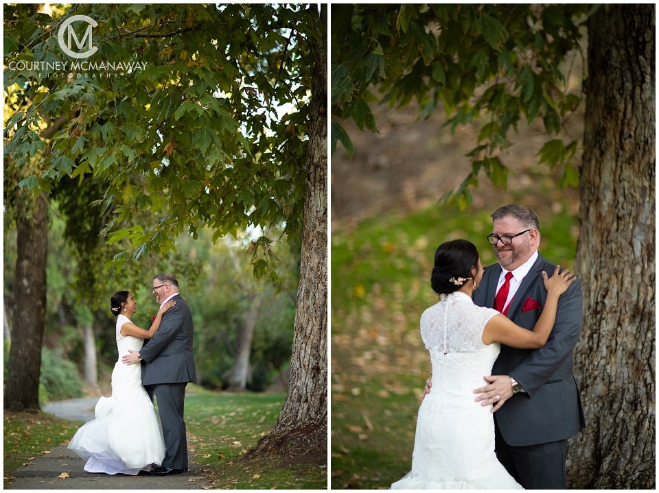 UC Riverside Botanic Garden Wedding Portraits by Riverside Wedding Photographer Courtney McManaway Photography
