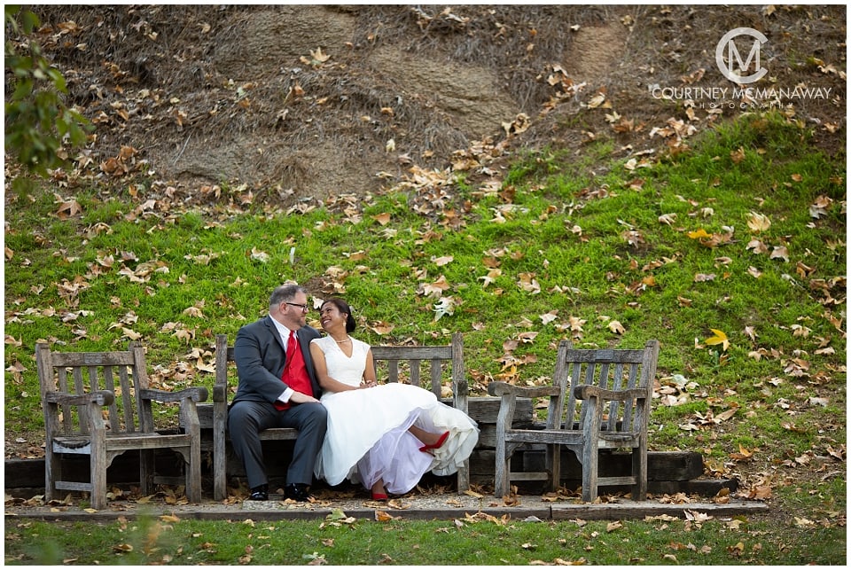 UC Riverside Botanic Garden Wedding Portraits by Riverside Wedding Photographer Courtney McManaway Photography