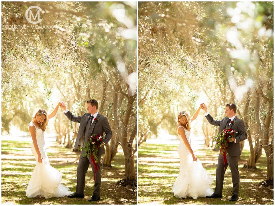 Rustic Olive Grove Styled Wedding Shoot in Temecula by Temecula Wedding Photographer Courtney McManaway Photography